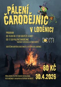 30.4.2026 – Pálení čarodějnic v Loděnici (Loděnice)