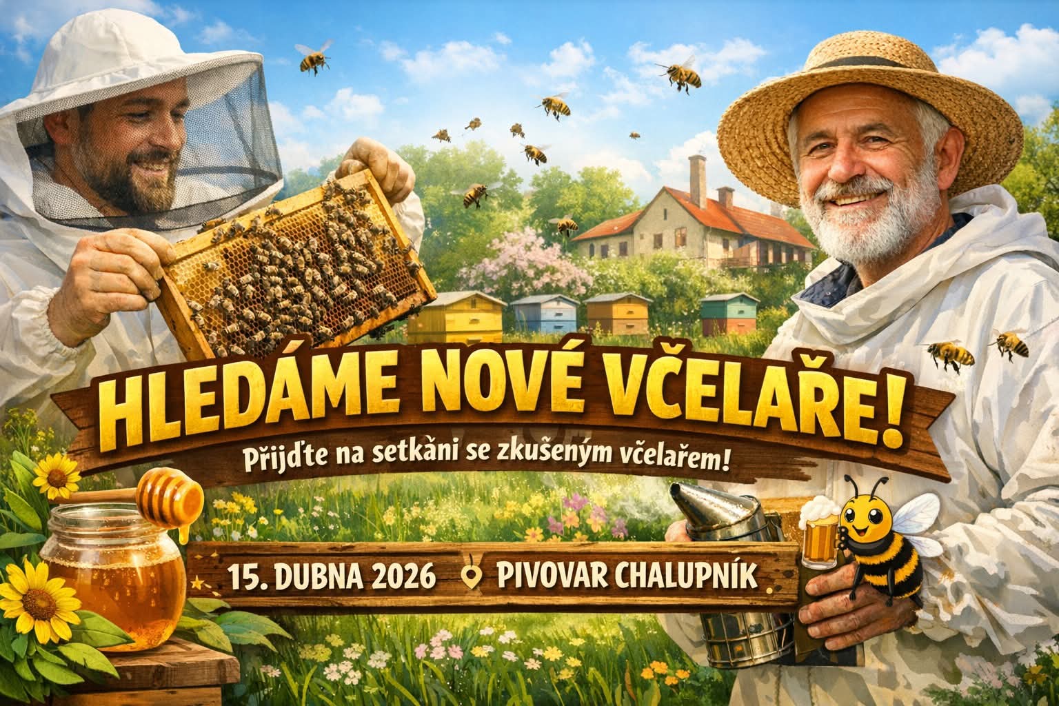 15.4.2026 – Hledáme nové včelaře (Perštejn)