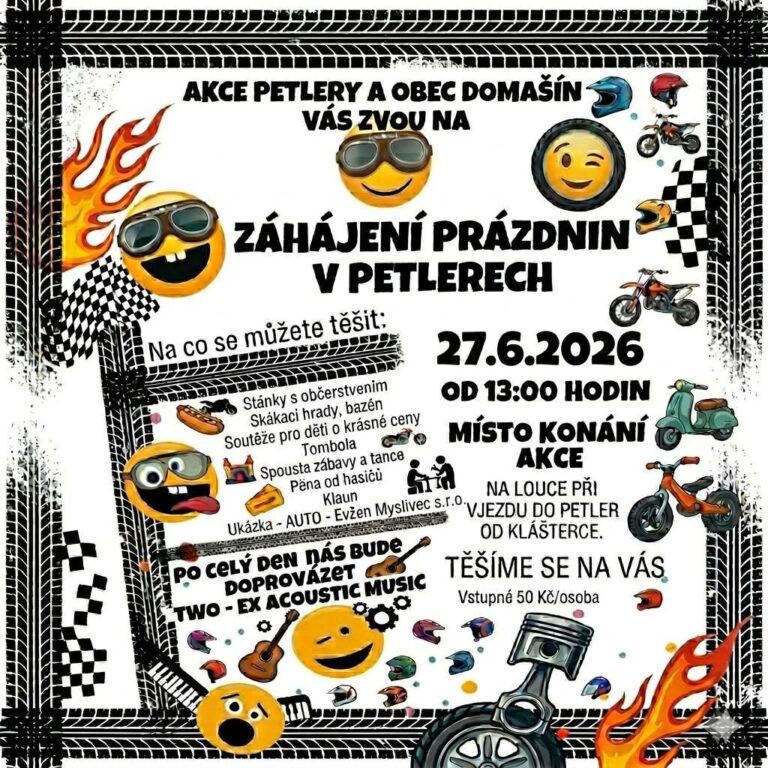 27.2026 – Zahájení prázdnin v Petlerech (Petlery)