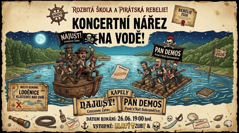 26.6.2026 – Koncertní nářez na vodě (Loděnice)