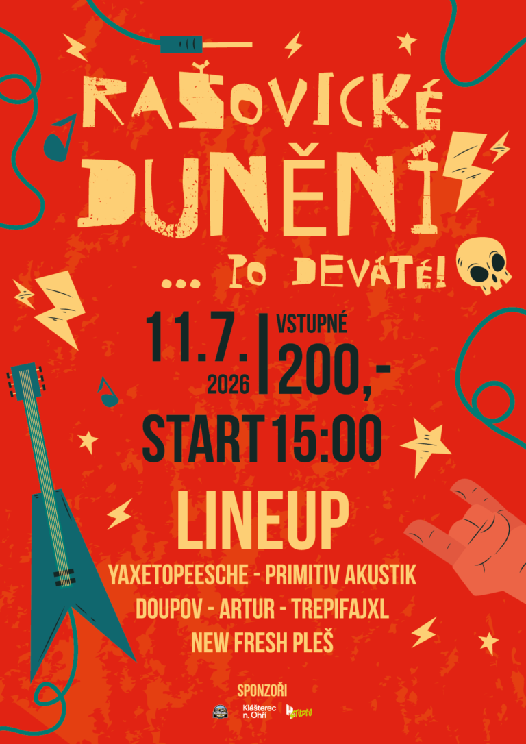 11.7.2026 – Rašovické dunění (Rašovice)